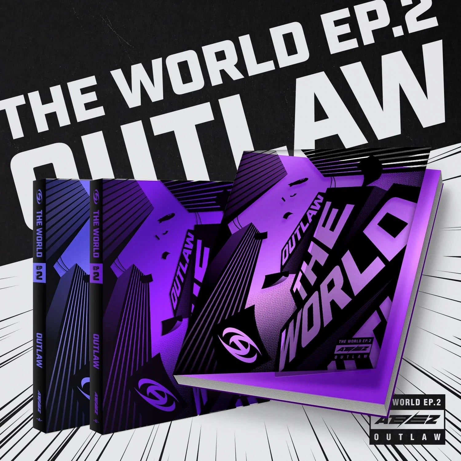 ATEEZ The World Ep.2 Outlaw - Random ver