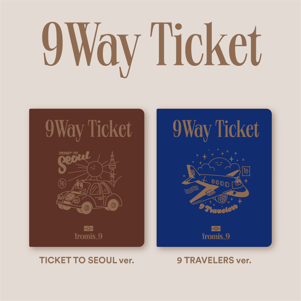 fromis_9 9 Way Ticket - Random ver