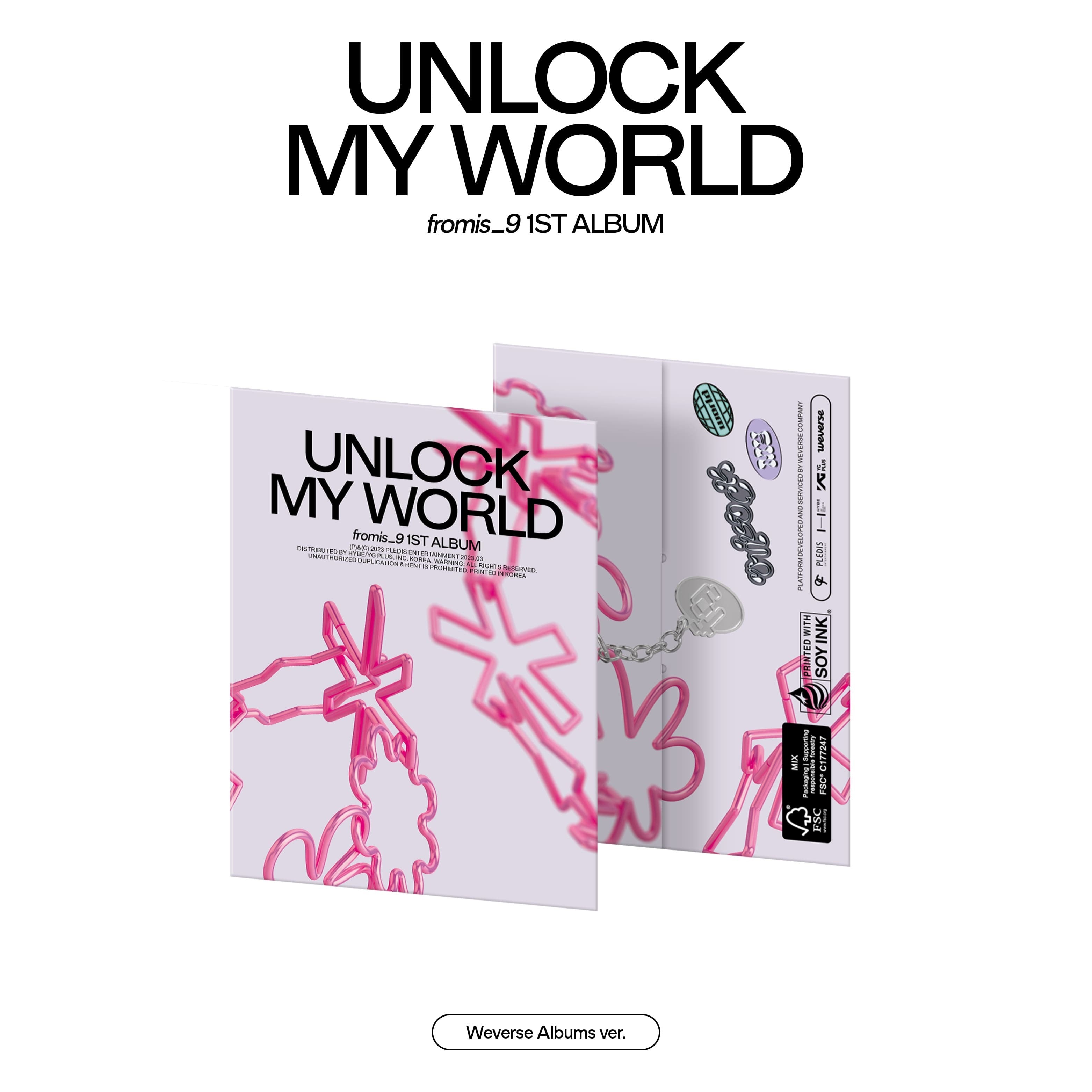 fromis_9 Unlock My World - Weverse Album