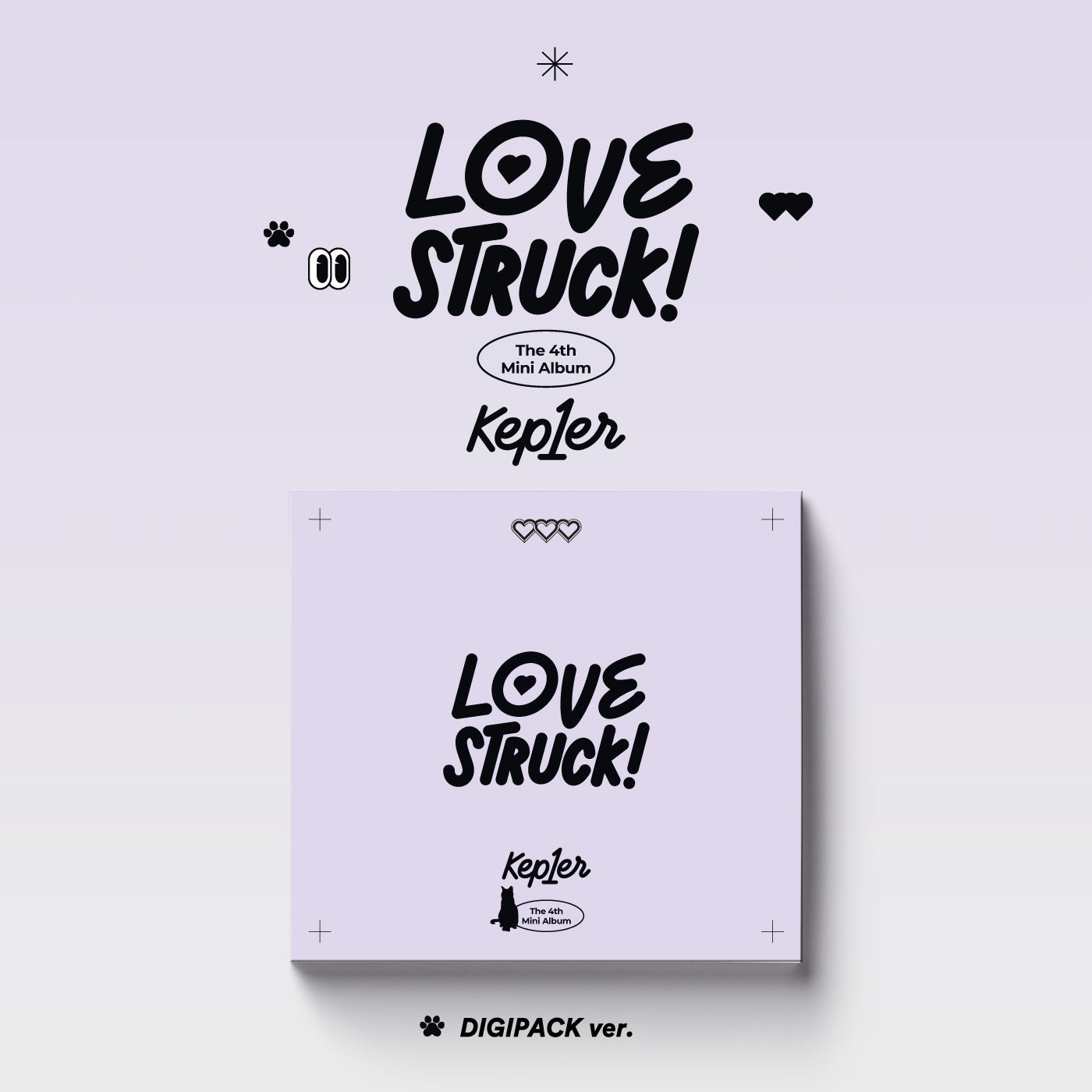Kep1er LOVESTRUCK - Random Digipack