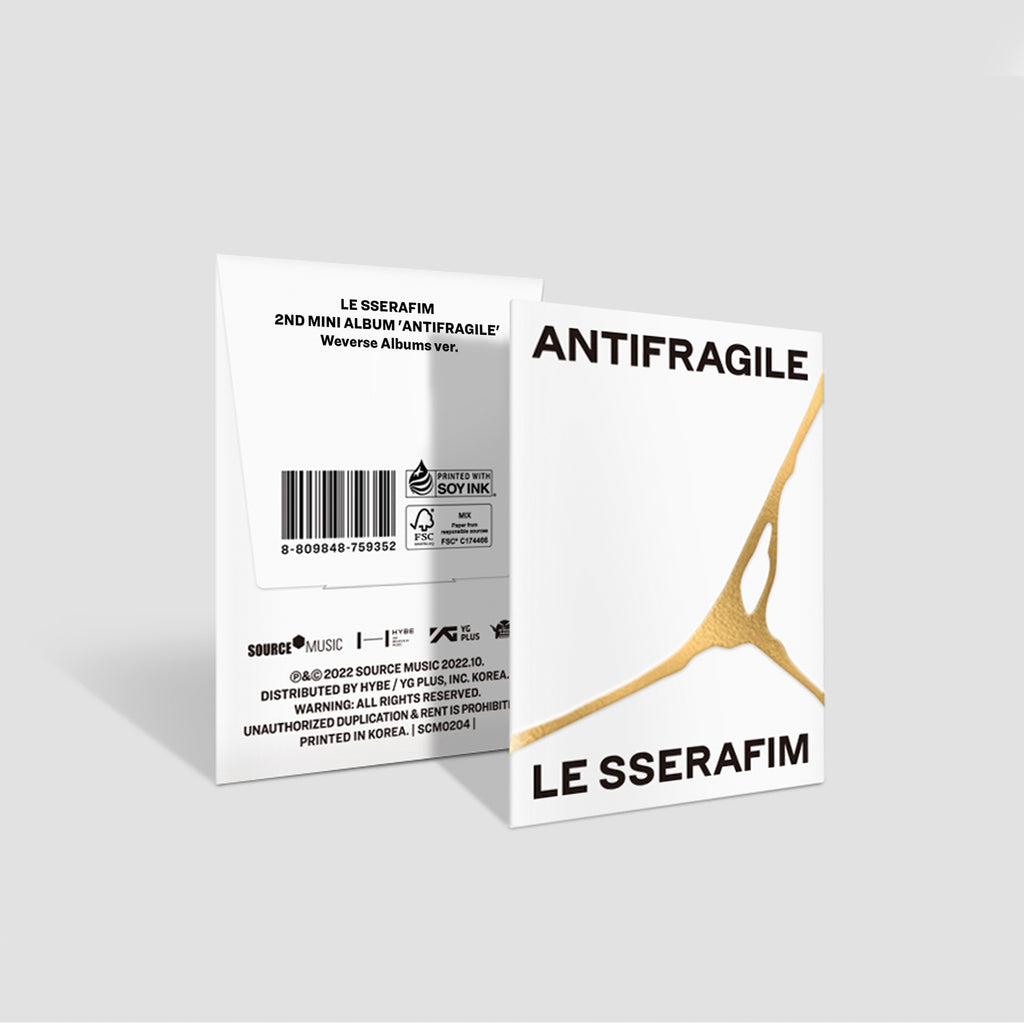 LE SSERAFIM ANTIFRAGILE - Weverse Album