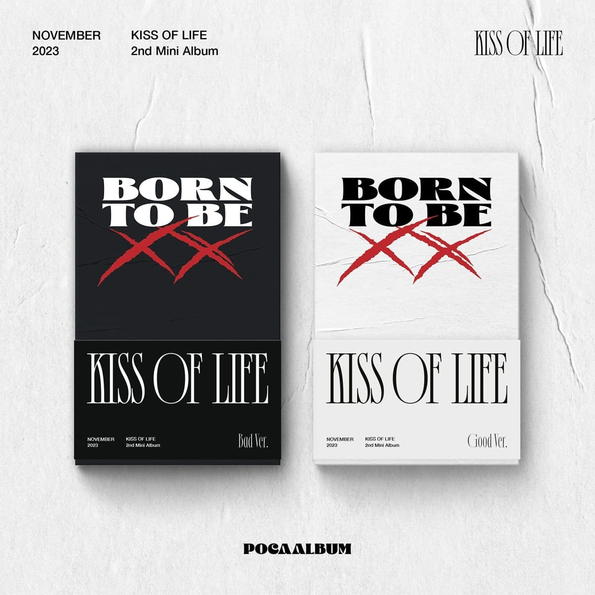 KISS OF LIFE Born to be XX - Random Poca Album