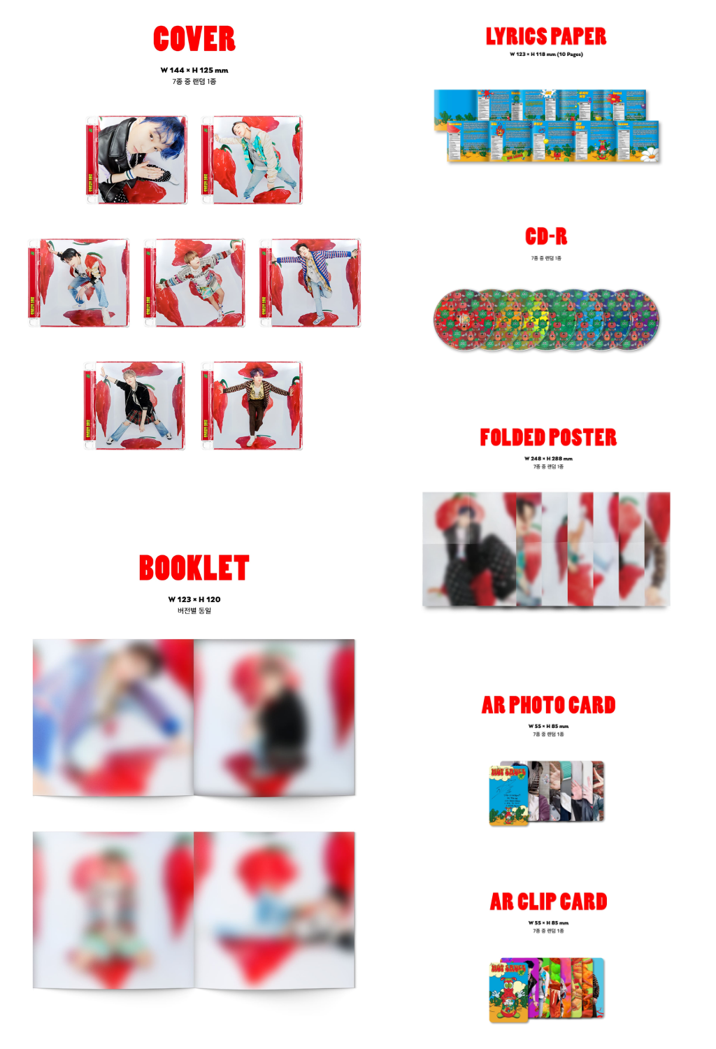 NCT DREAM Hot Sauce - Jewel Case