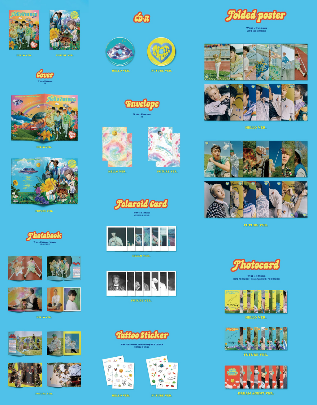 NCT DREAM Hello Future - Random ver