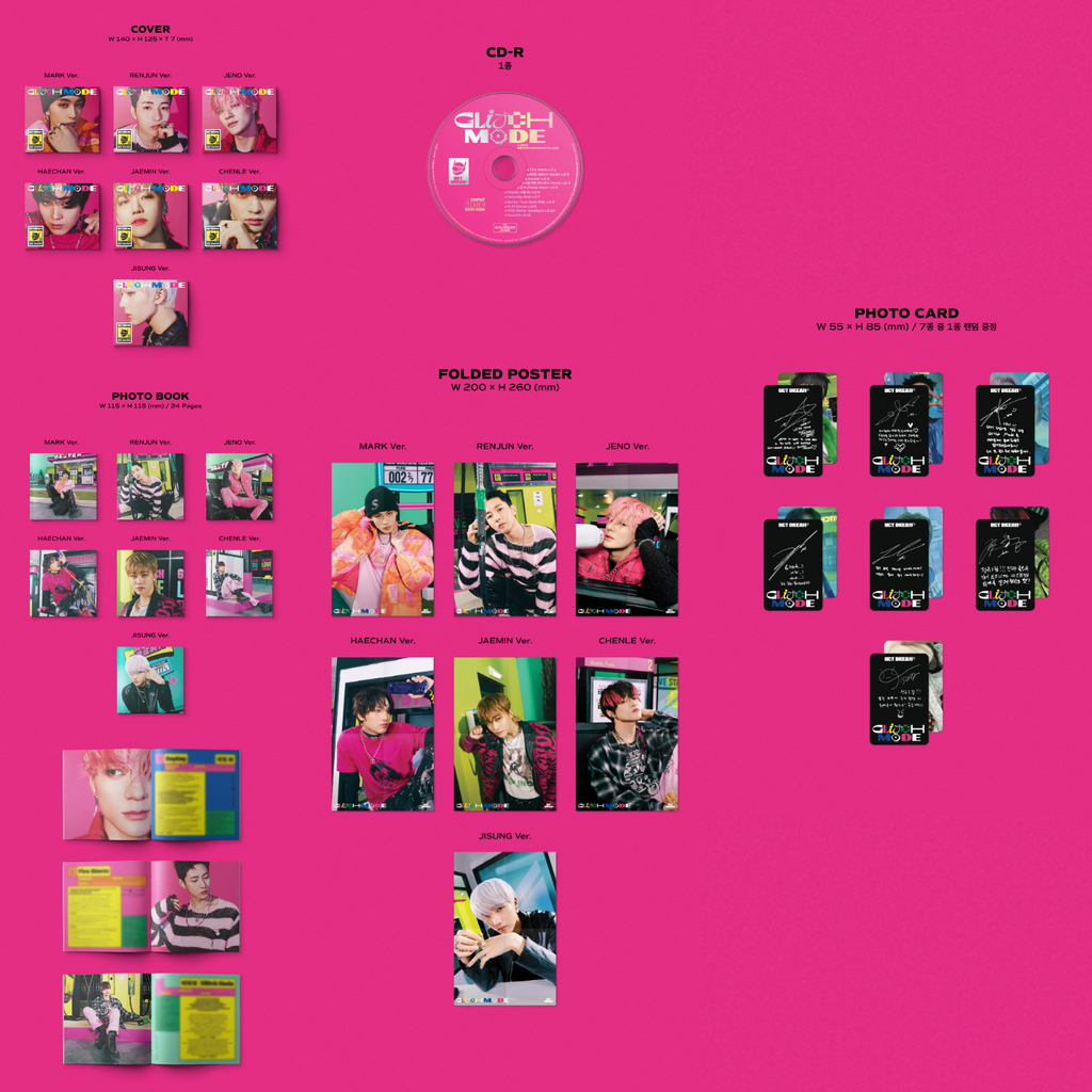 NCT DREAM Glitch Mode - Random Digipack