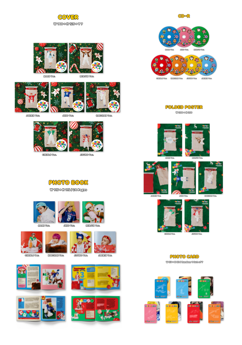 NCT DREAM Candy - Random Digipack