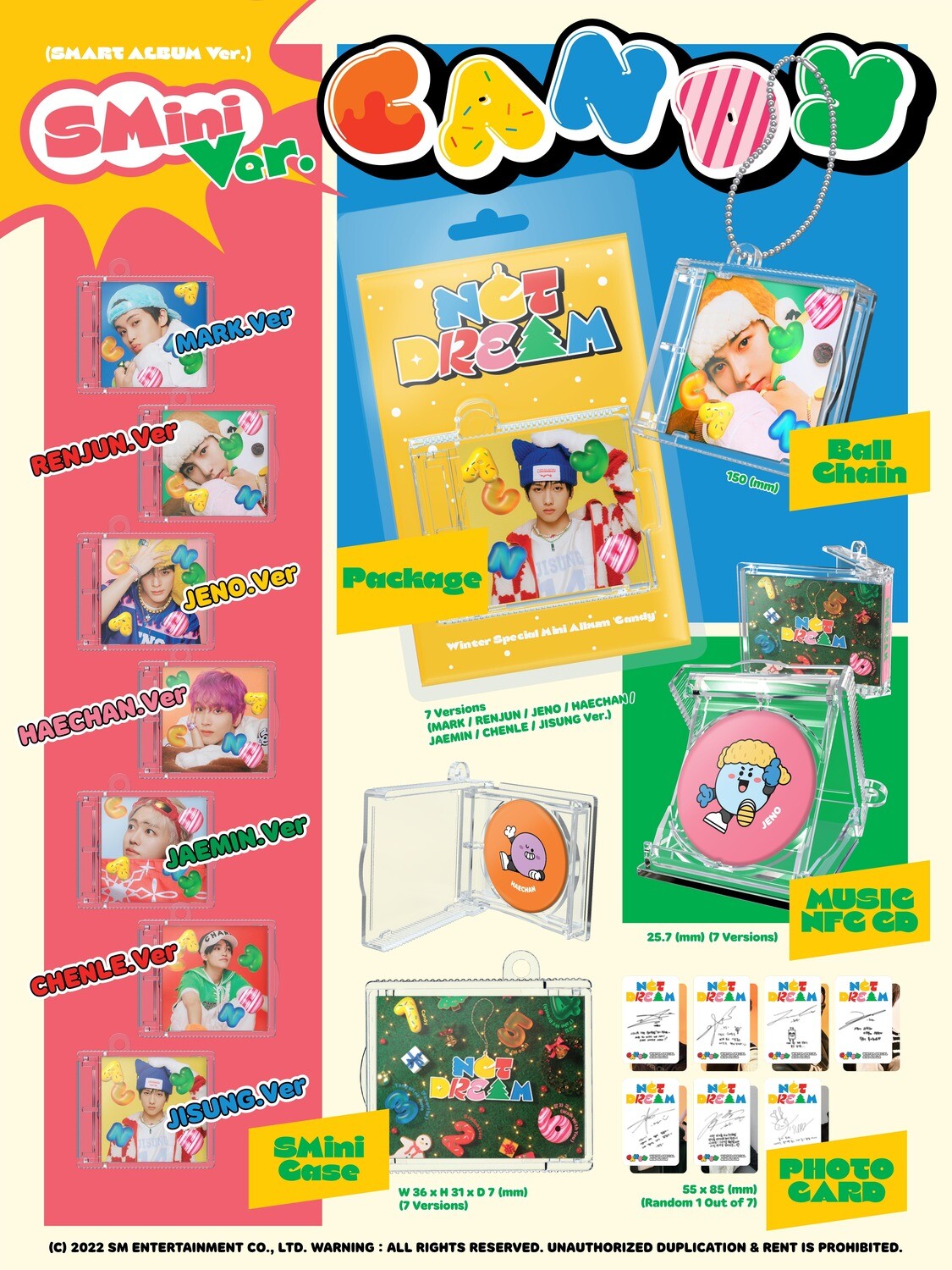 NCT DREAM Candy - Random SMini