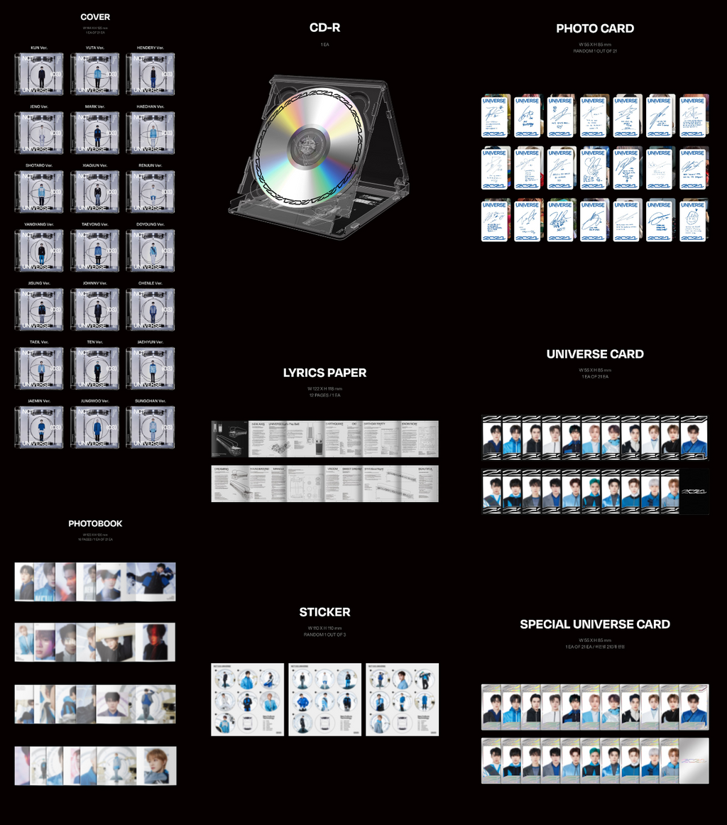 NCT U Universe - Random Jewel Case