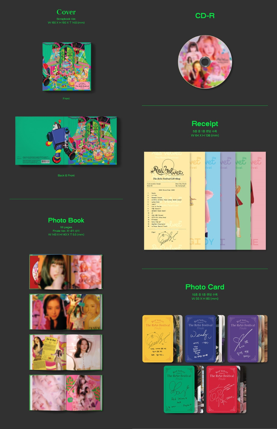 Red Velvet The ReVe Festival Finale - Scrapbook