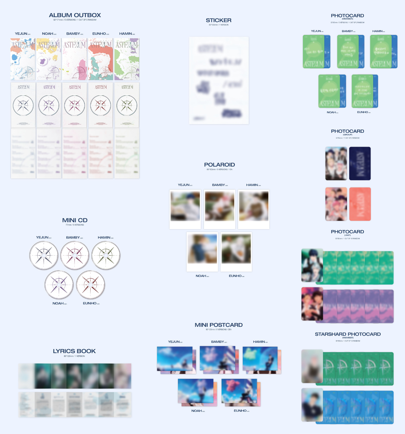 PLAVE ASTERUM: 134-1 - Random Mini CD