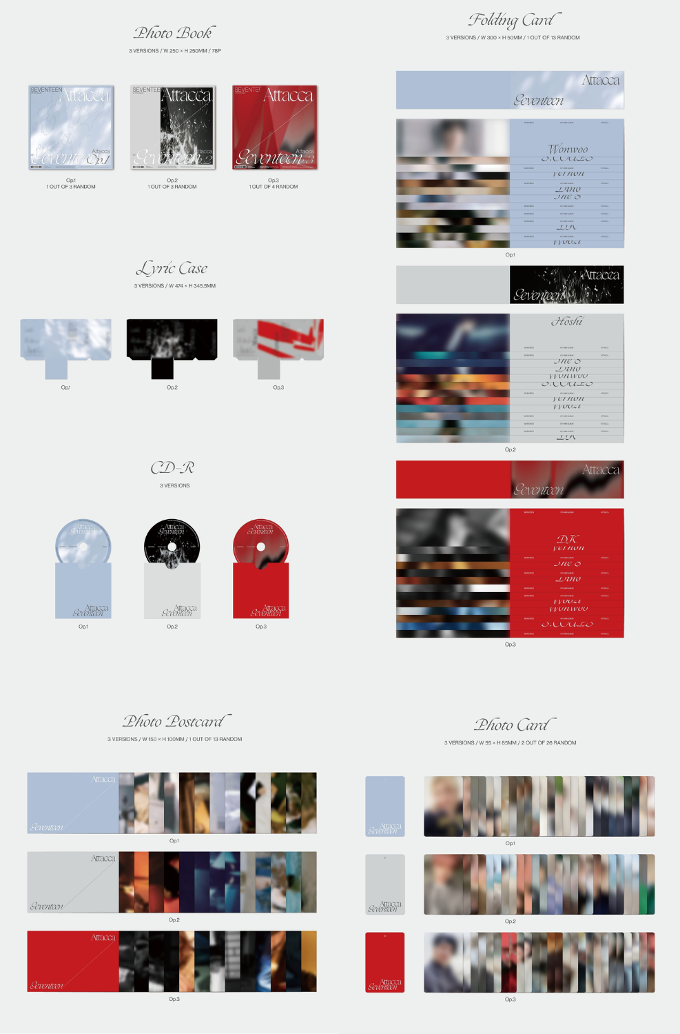 SEVENTEEN Attacca - Random ver