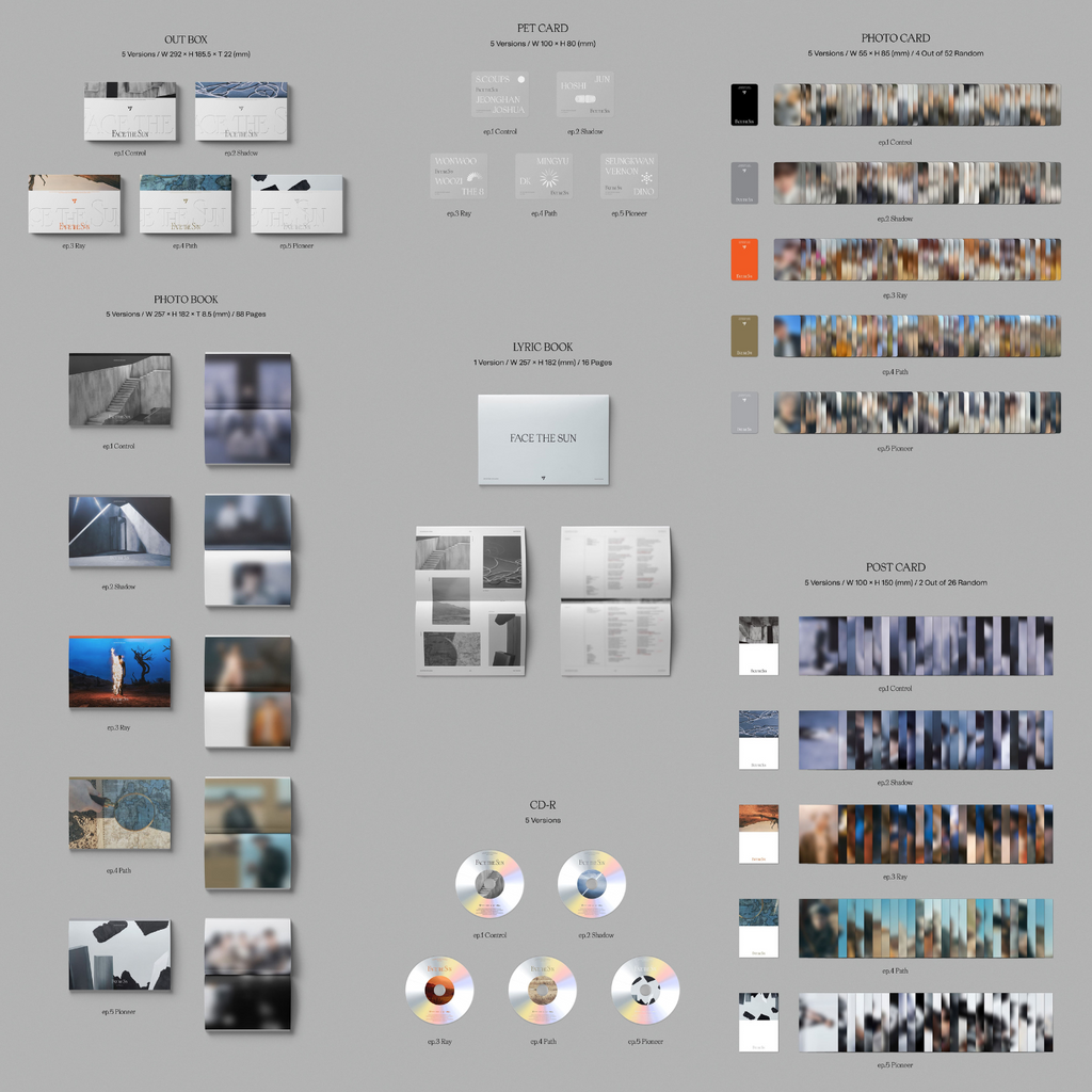 SEVENTEEN Face the Sun - Random ver