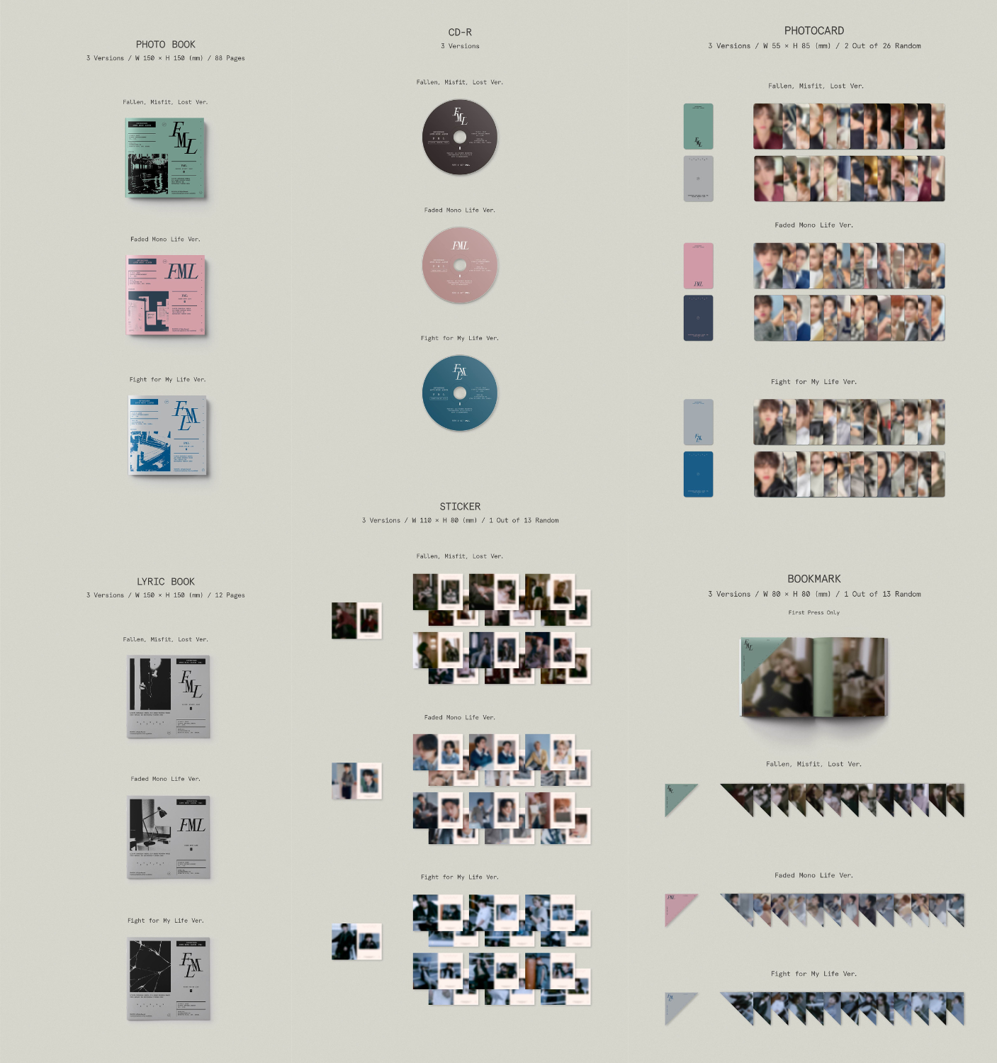 SEVENTEEN FML - Random ver