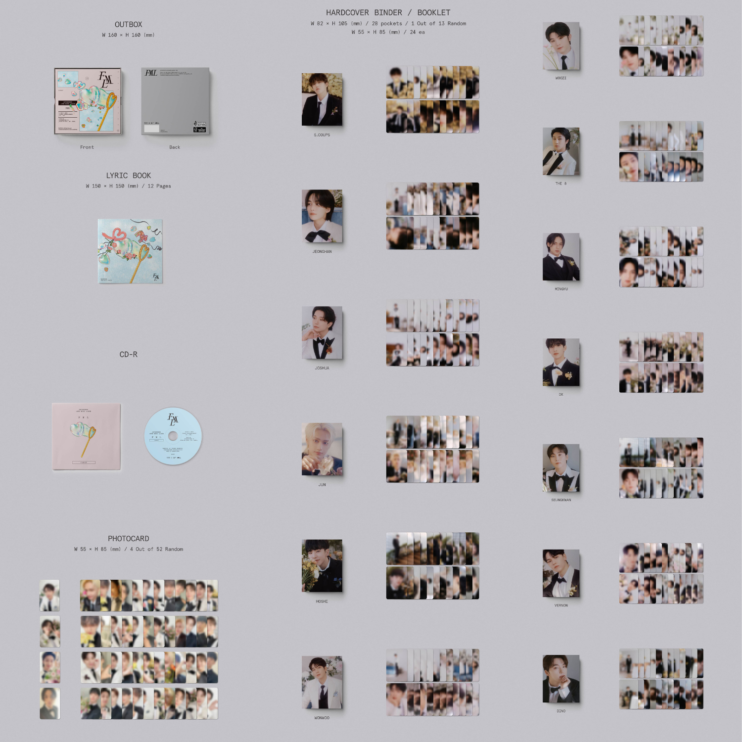 SEVENTEEN FML - Random CARAT