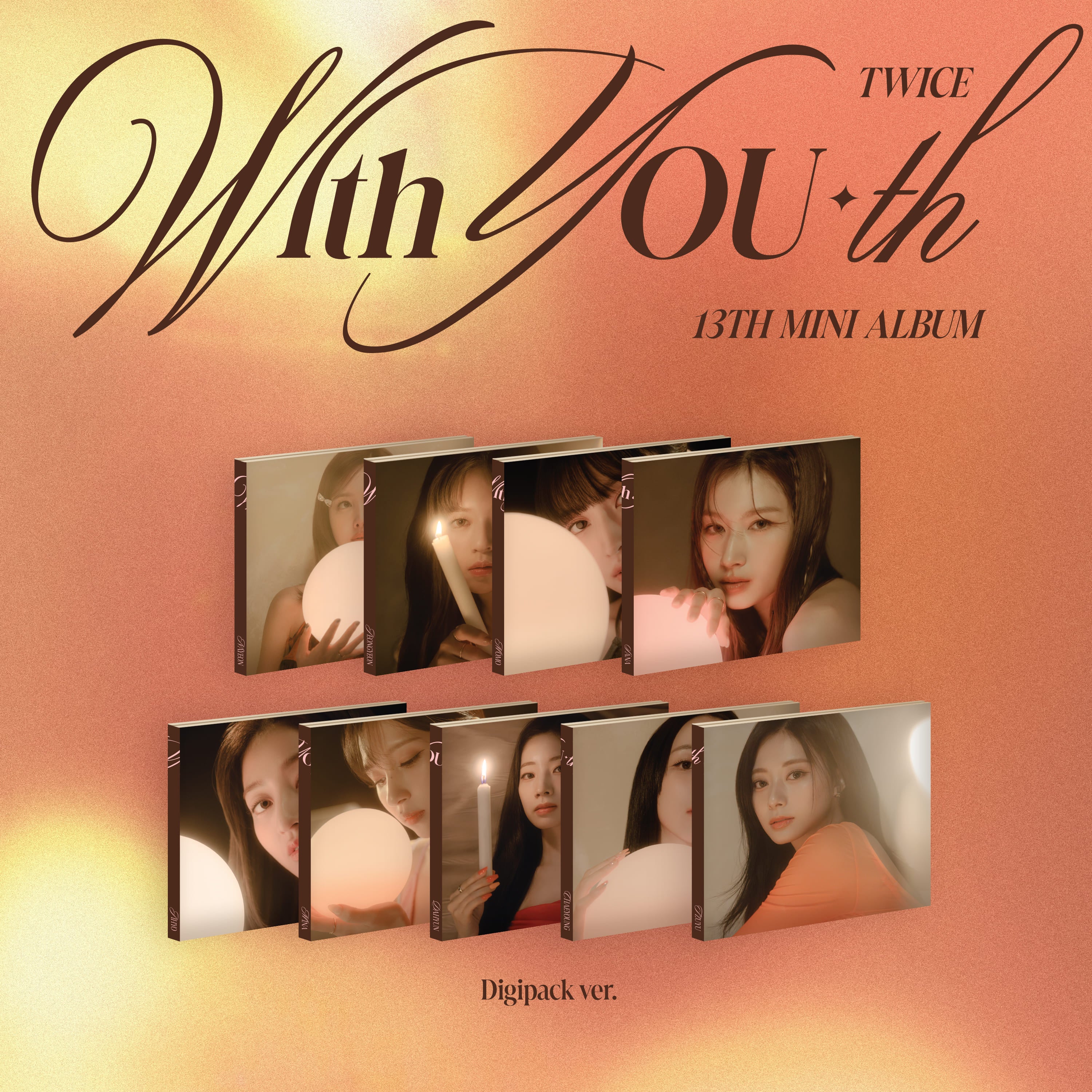 TWICE With YOU-th - Random Digipack