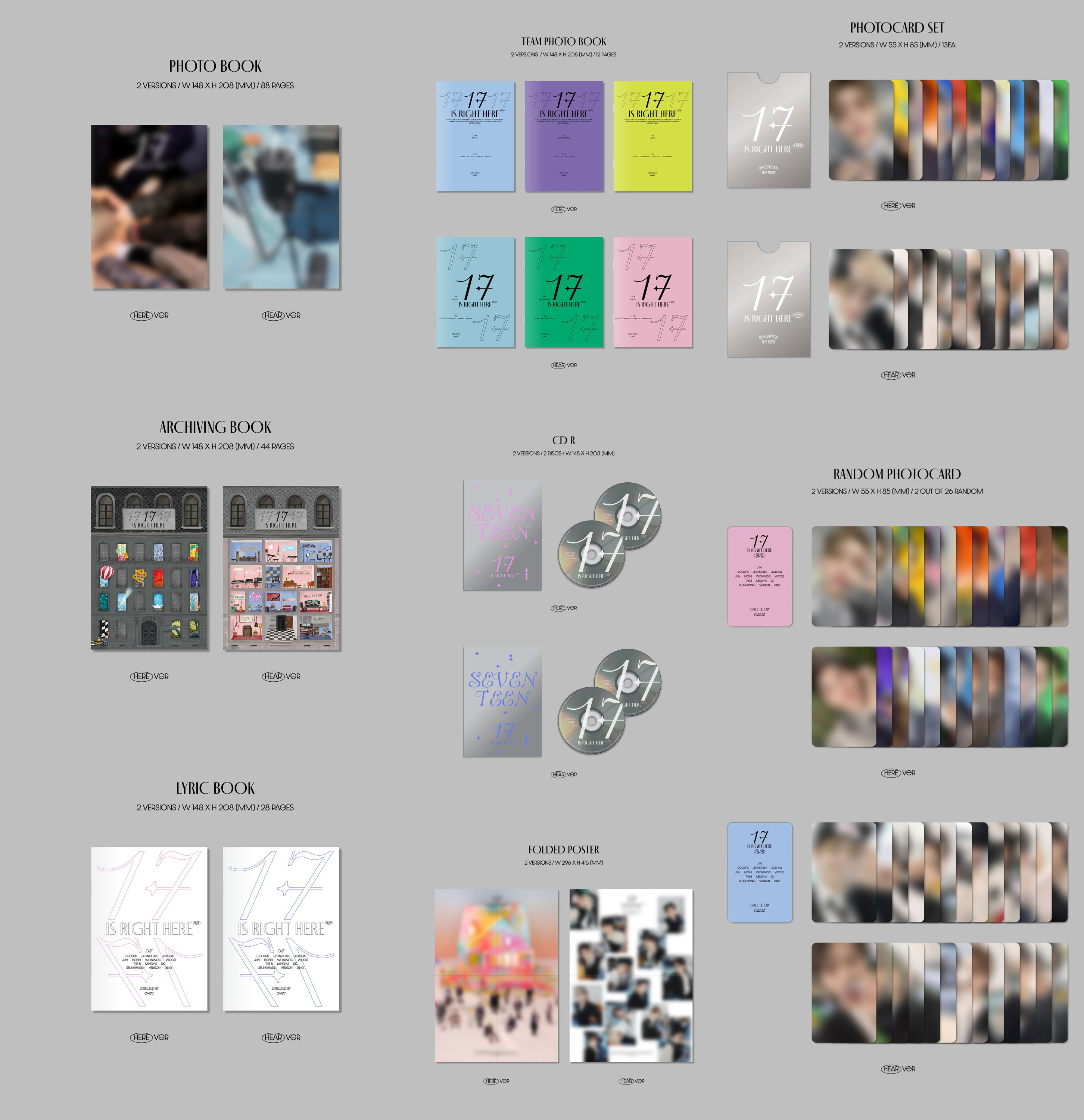 SEVENTEEN 17 IS RIGHT HERE - Random ver