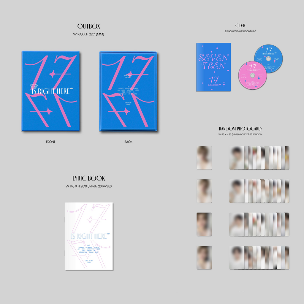 SEVENTEEN 17 IS RIGHT HERE - Random Dear