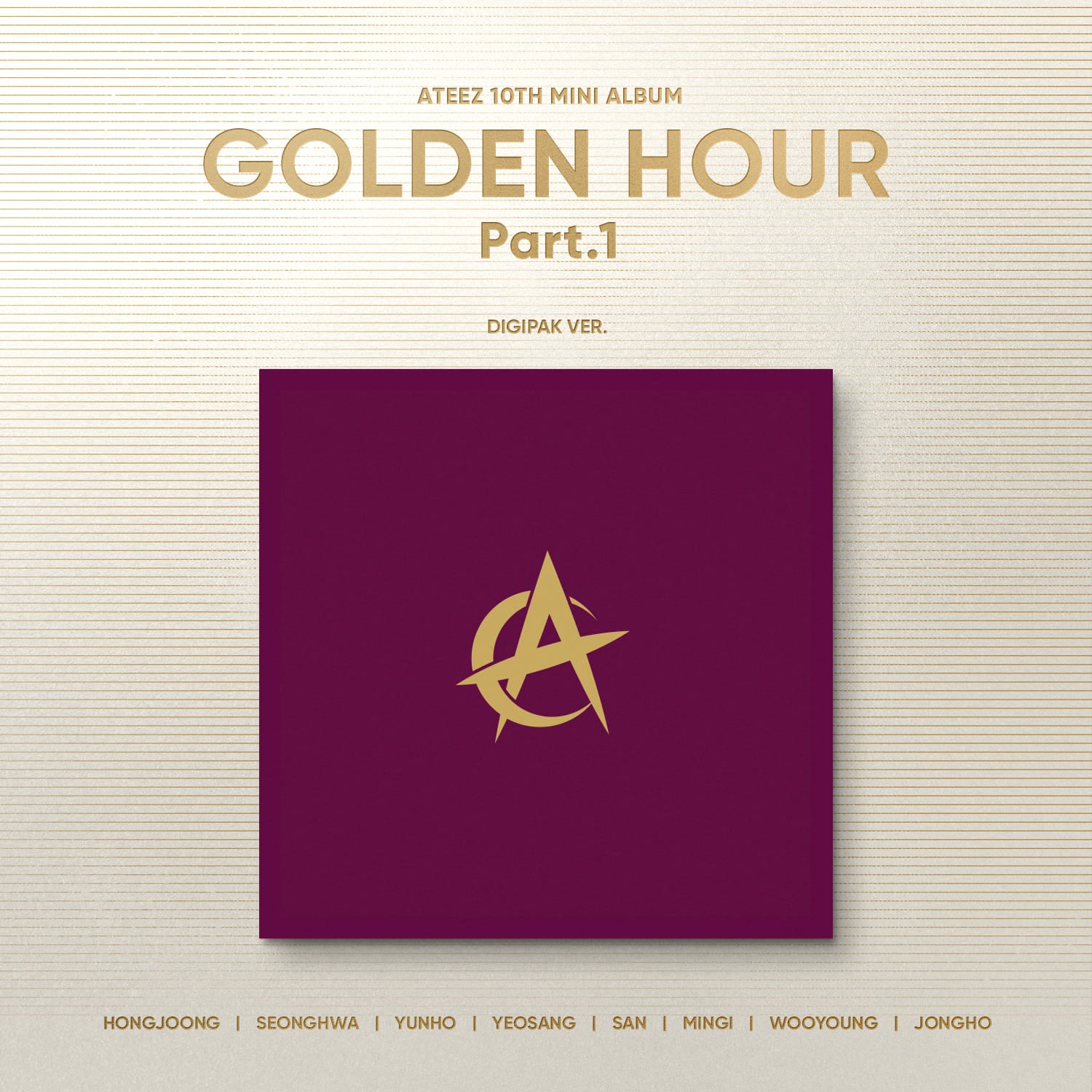 ATEEZ GOLDEN HOUR: Part.1 - Random Digipack