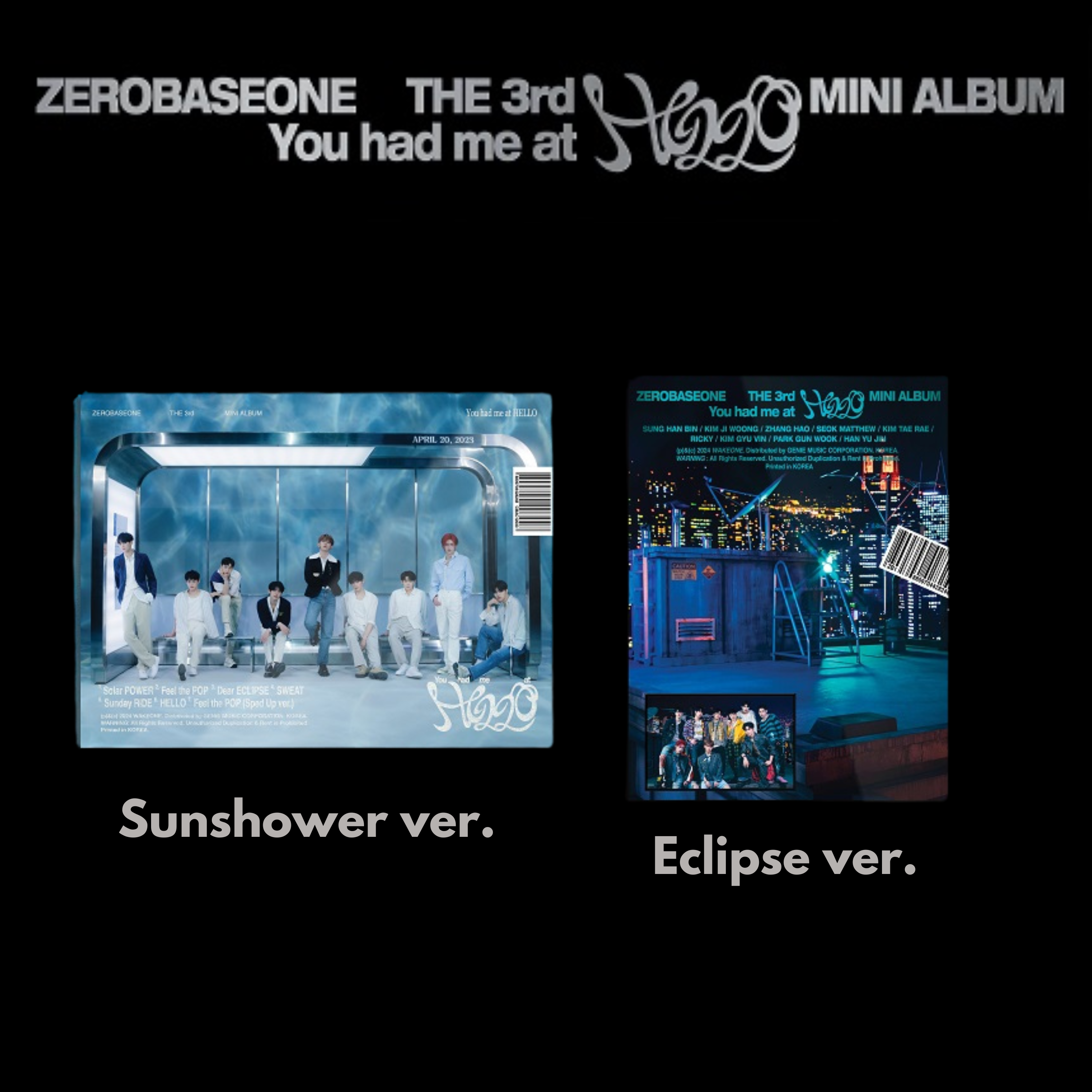 ZEROBASEONE You had me at HELLO - Random ver