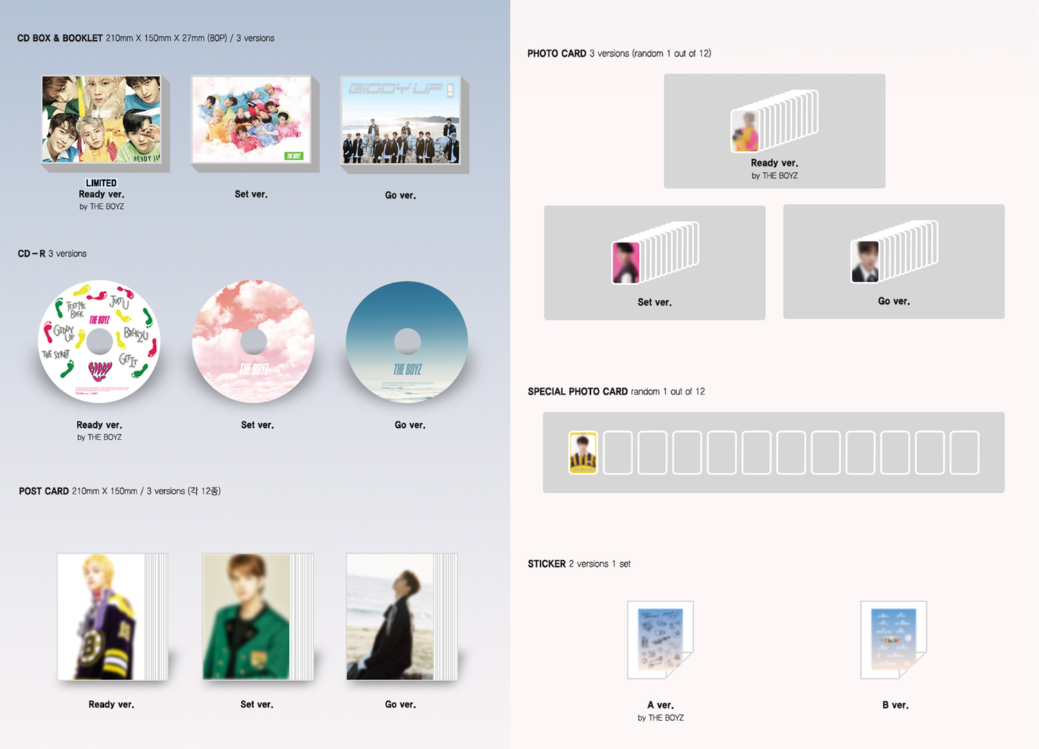 THE BOYZ THE START - Random ver