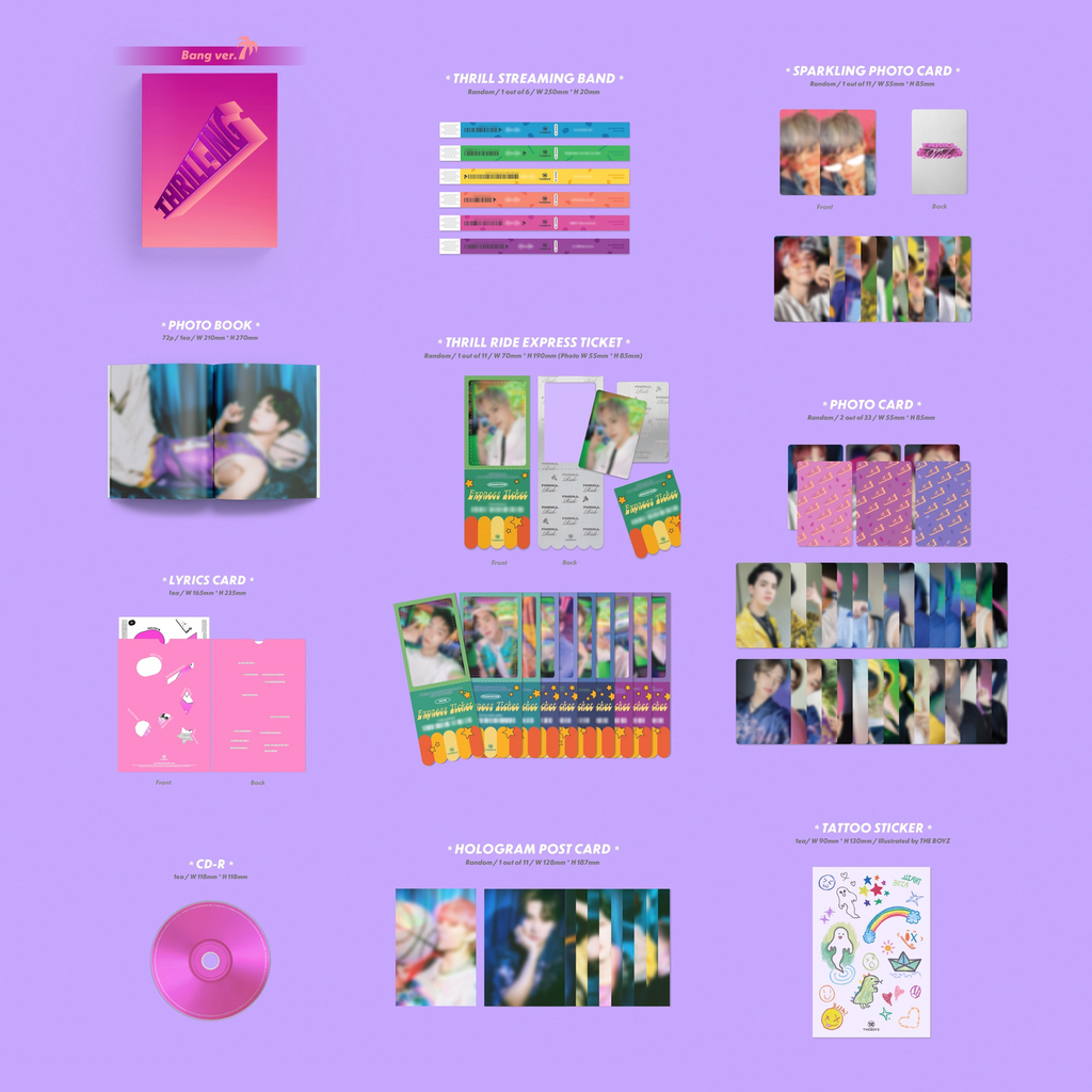 THE BOYZ THRILL-ING - Random ver