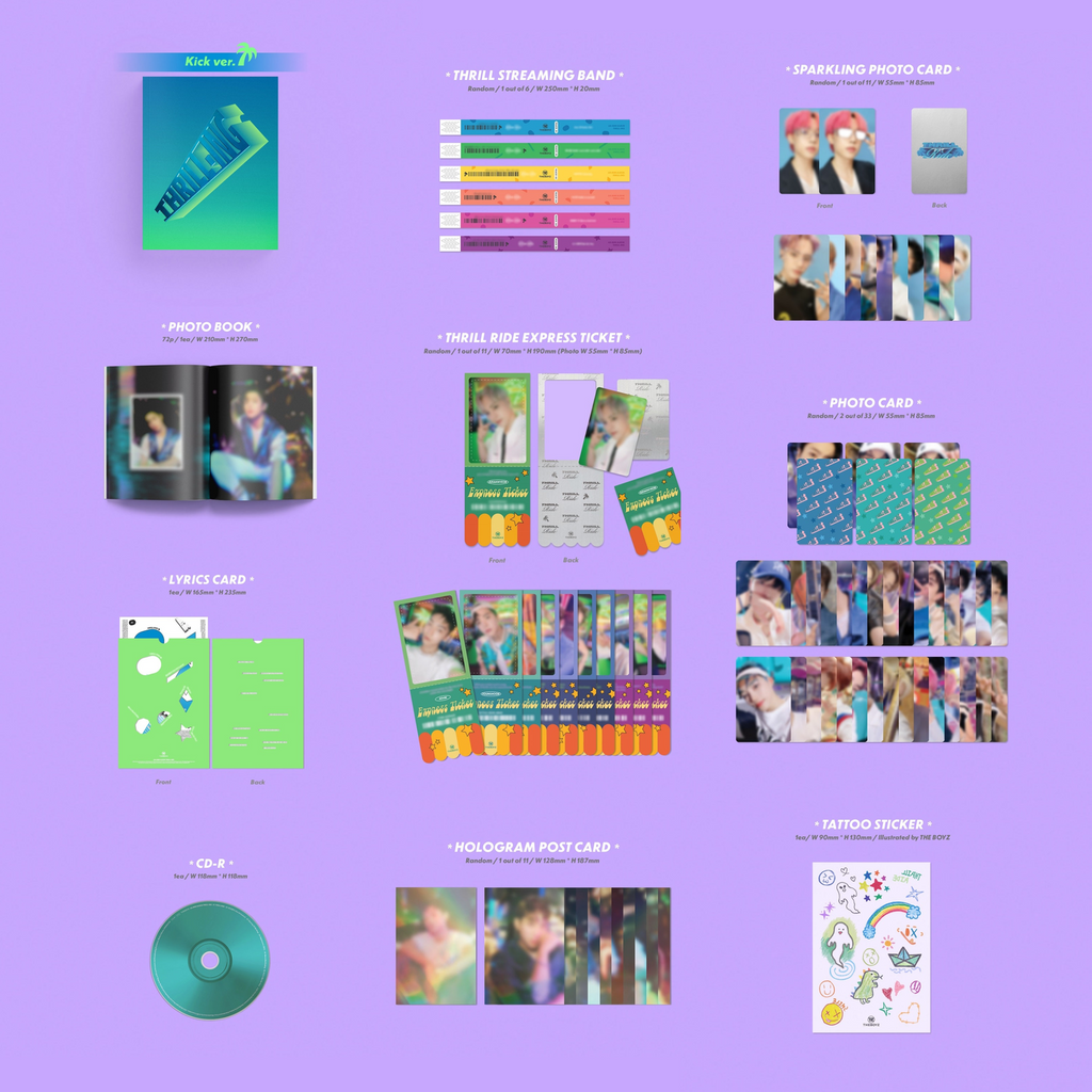 THE BOYZ THRILL-ING - Random ver