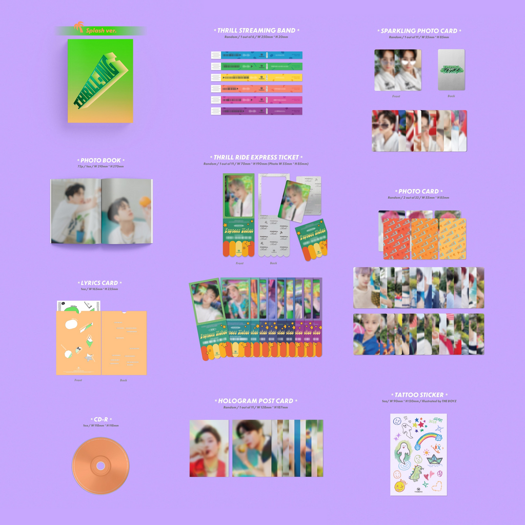 THE BOYZ THRILL-ING - Random ver