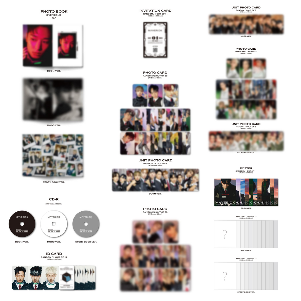 THE BOYZ MAVERICK - Random ver