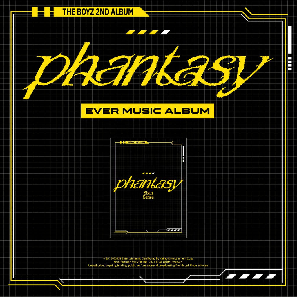 THE BOYZ [PHANTASY] Pt.2 Sixth Sense - Ever Music Album