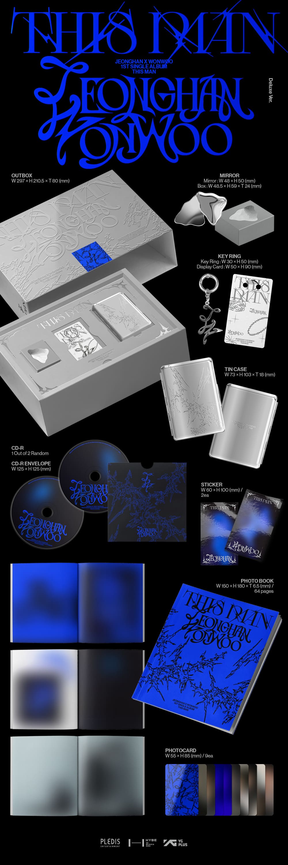 JEONGHAN X WONWOO THIS MAN - Deluxe