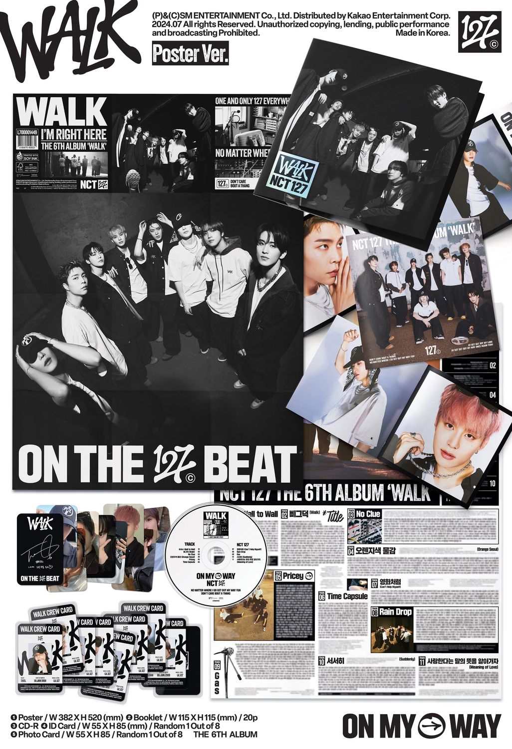 NCT 127 WALK - Poster