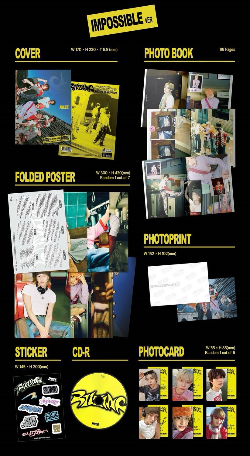 RIIZE RIIZING - Random Photobook