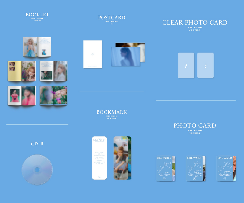 WENDY Like Water - Photobook