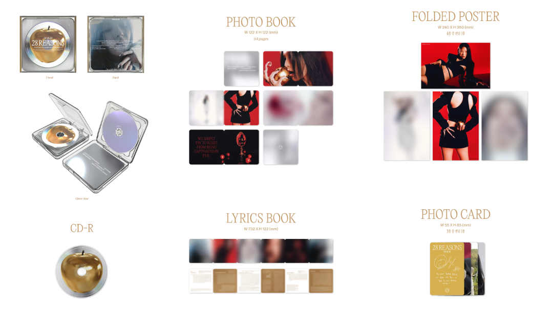 SEULGI 28 Reasons - Case