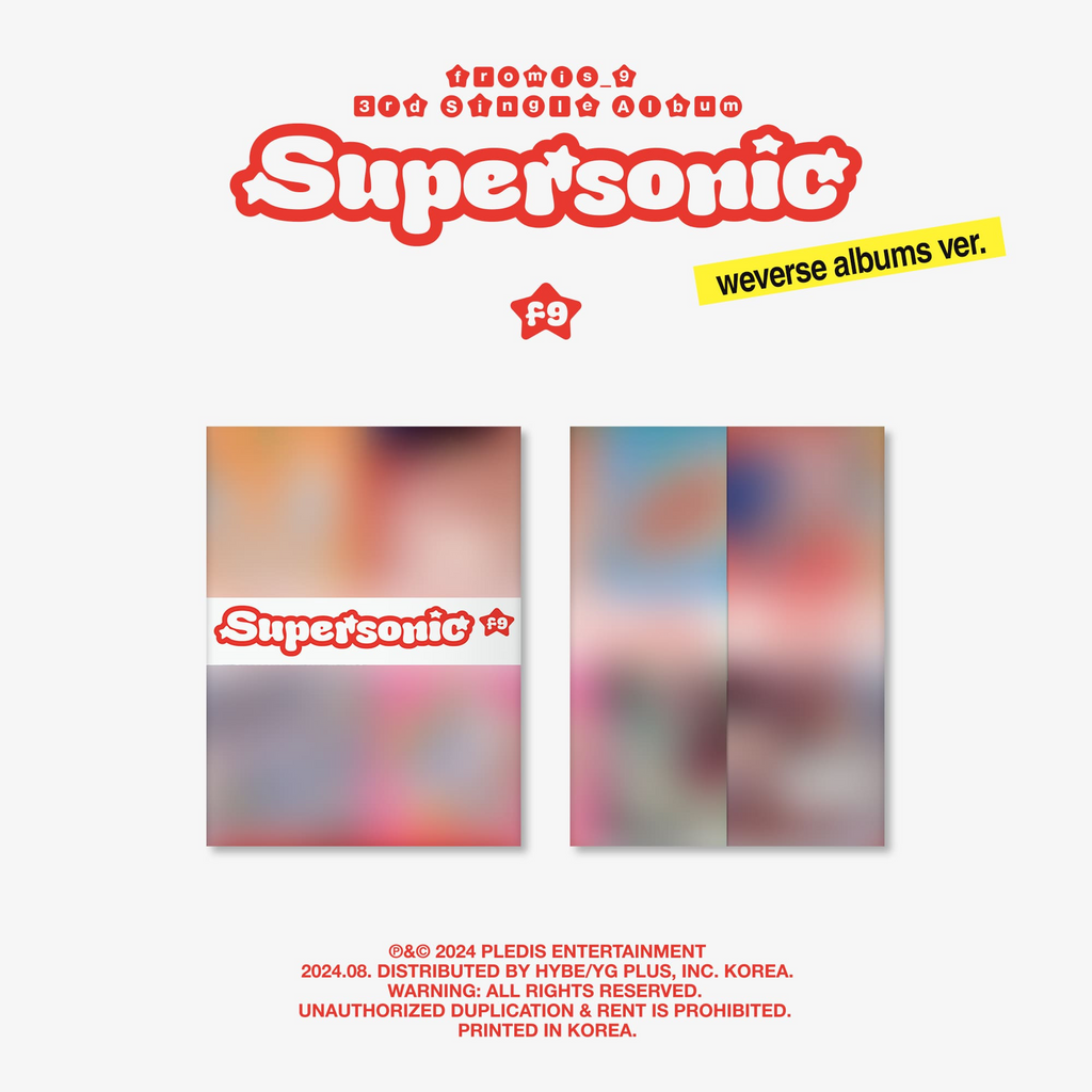 fromis_9 Supersonic - Weverse Album