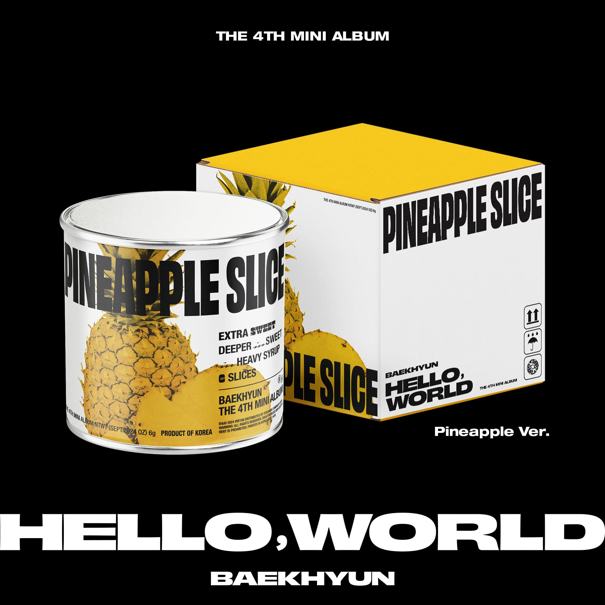 BAEKHYUN Hello, World - Limited Pineapple