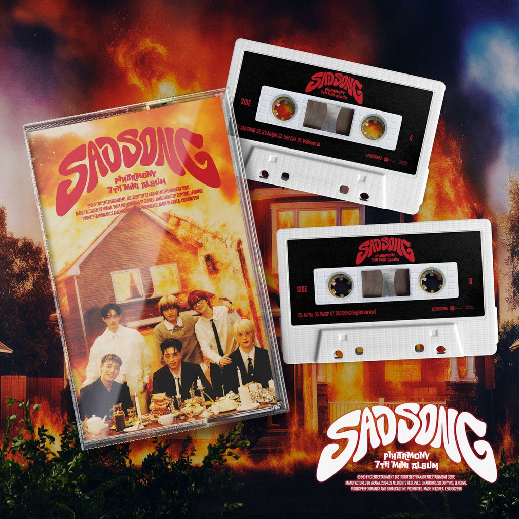 P1Harmony Sad Song - CASSETTE TAPE