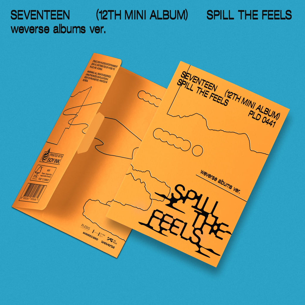 SEVENTEEN SPILL THE FEELS - Weverse ver