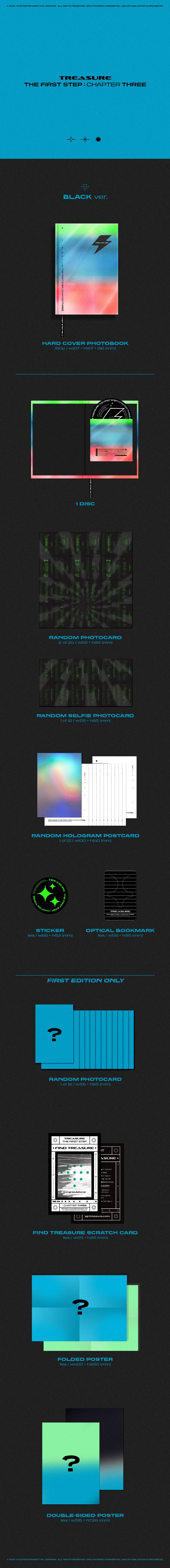 TREASURE THE FIRST STEP: CHAPTER THREE - Random Photobook