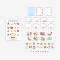 [SKZOO X SANRIO CHARACTERS] TIN CASE STICKY NOTE SET