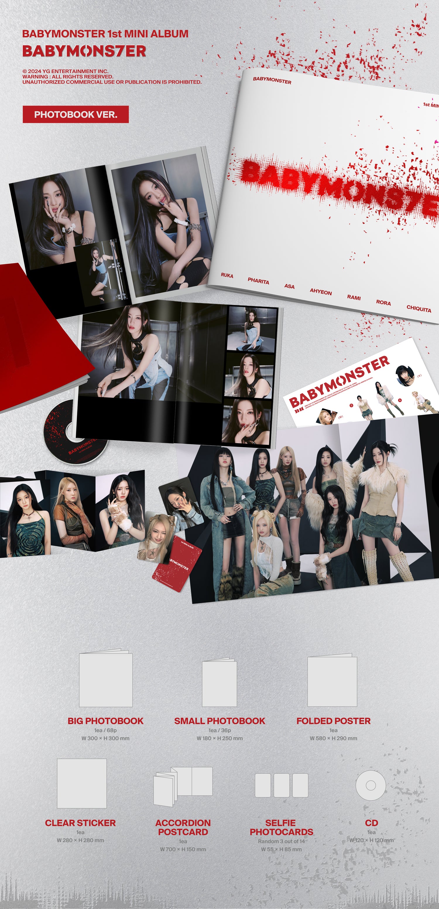 BABYMONSTER BABYMONS7ER - Photobook