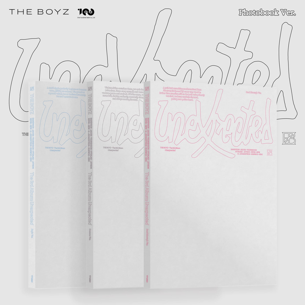 THE BOYZ Unexpected - Random Photobook