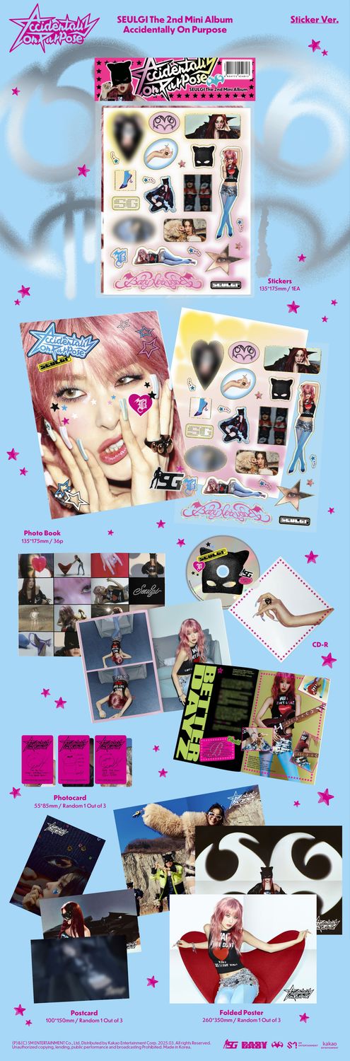 SEULGI Accidentally On Purpose - Sticker