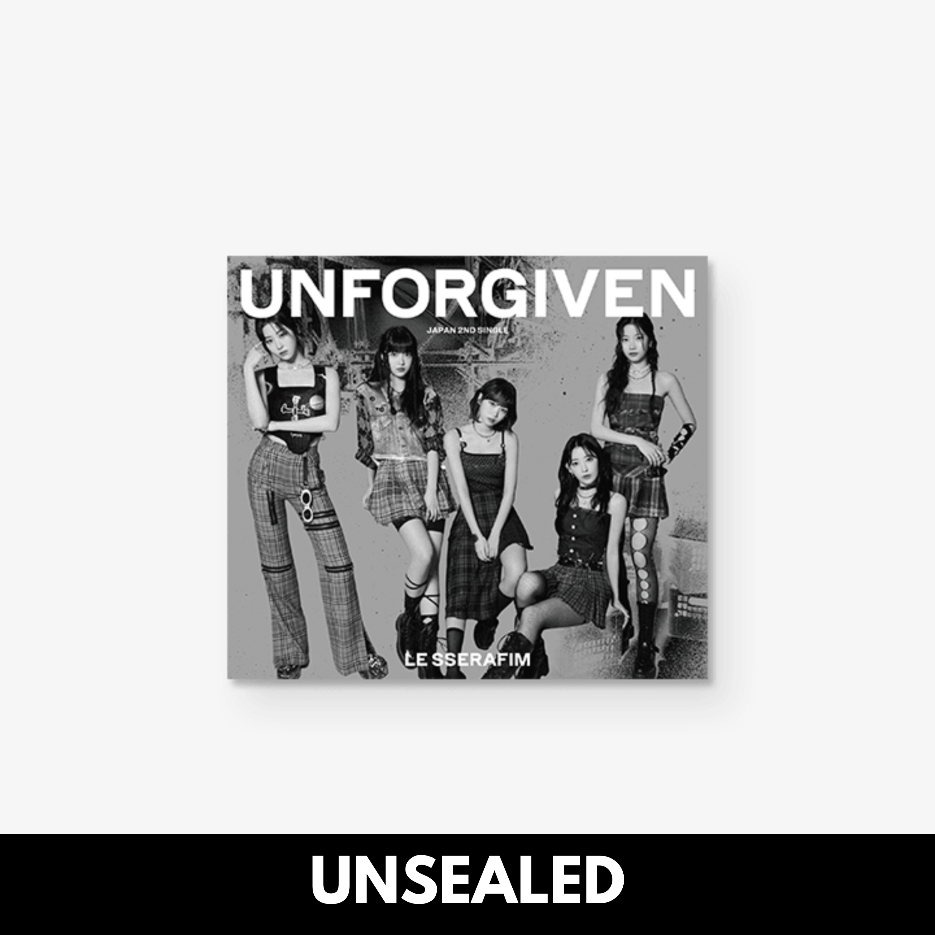 LE SSERAFIM UNFORGIVEN - Japanese Limited B