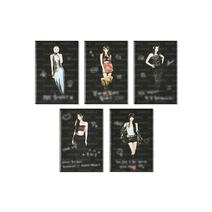 Luckydraw Magent - LE SSERAFIM EASY CRAZY HOT