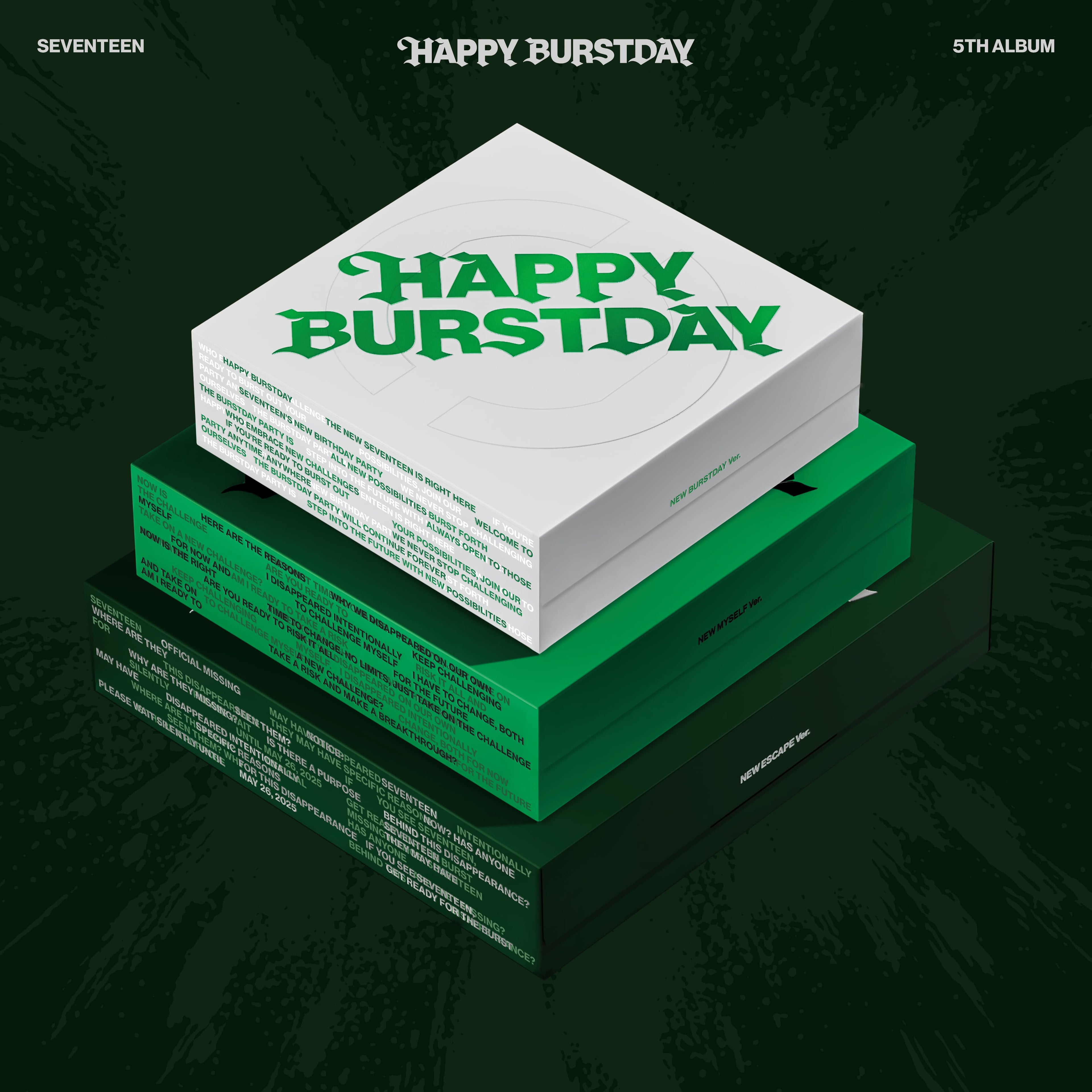 SEVENTEEN HAPPY BURSTDAY - Random ver