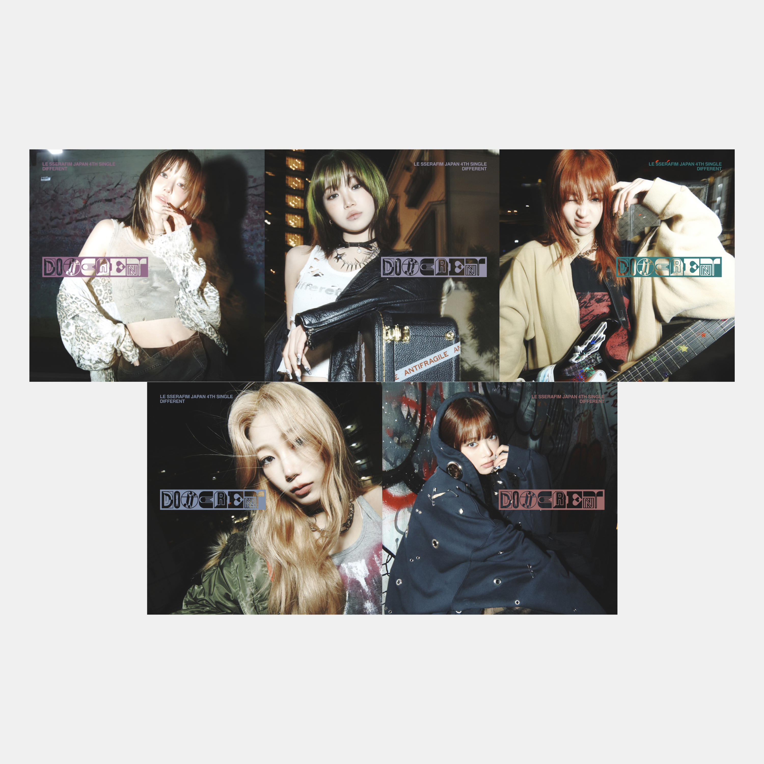 LE SSERAFIM DIFFERENT - Solo Jacket
