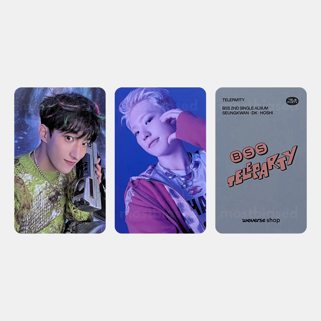 SEVENTEEN BSS TELEPARTY WEVERSE Luckydraw