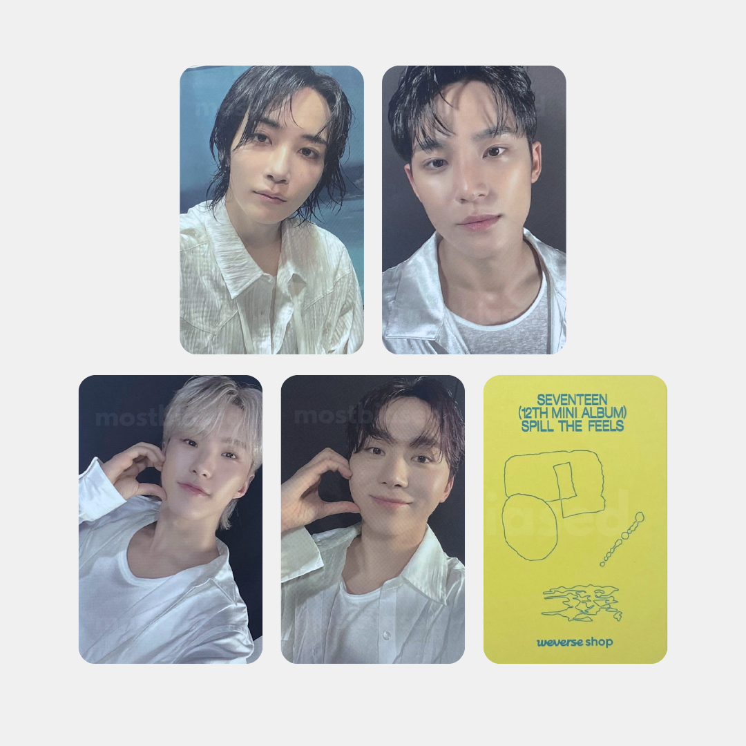 SEVENTEEN SPILL THE FEELS WEVERSE POB