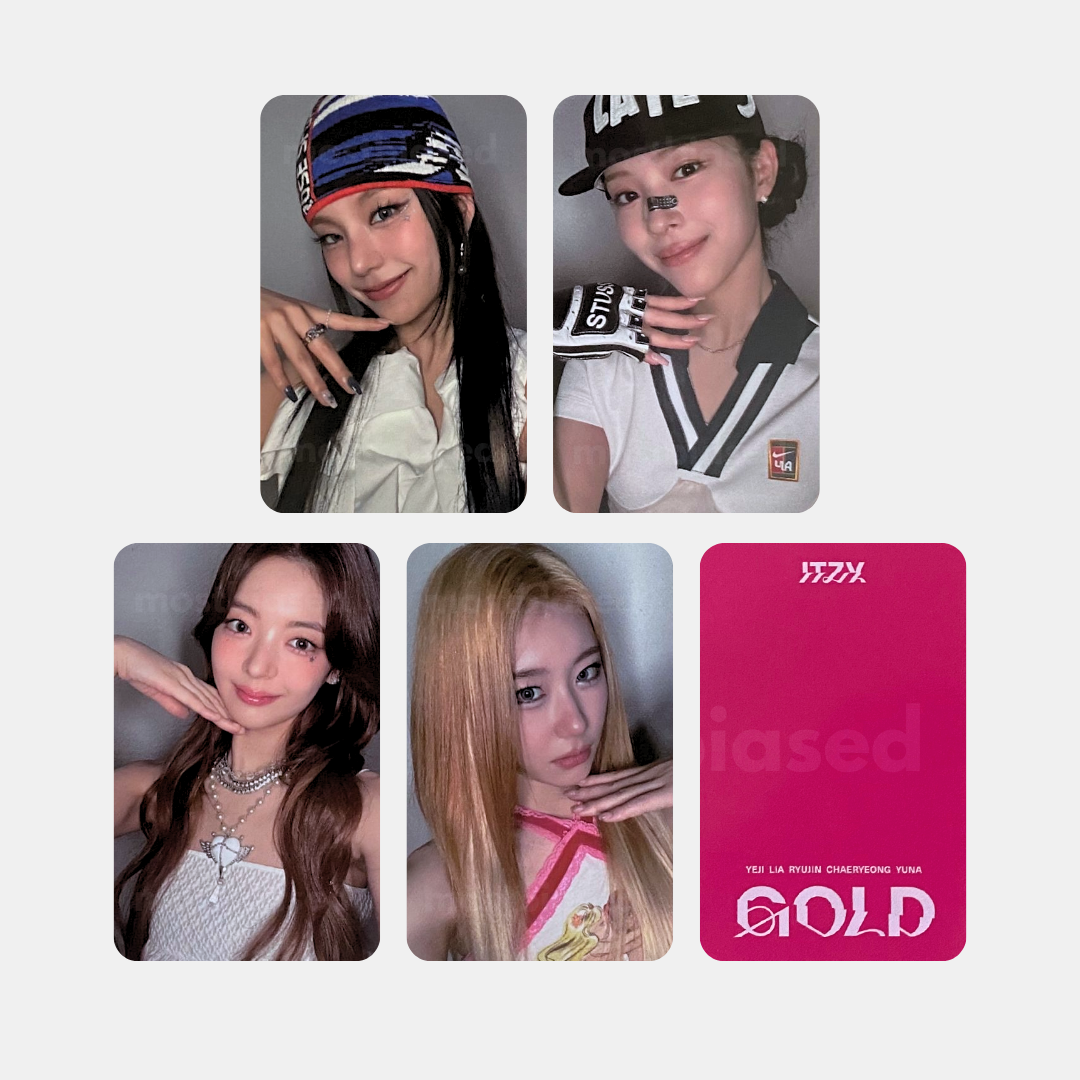 ITZY GOLD JYP Shop POB